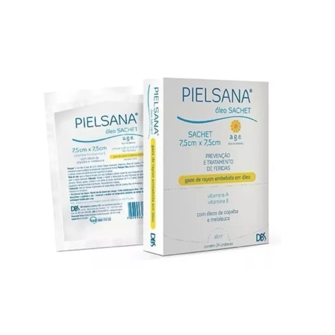 GAZE DE RAYON 7,5X7,5CM PIELSANA SACHET