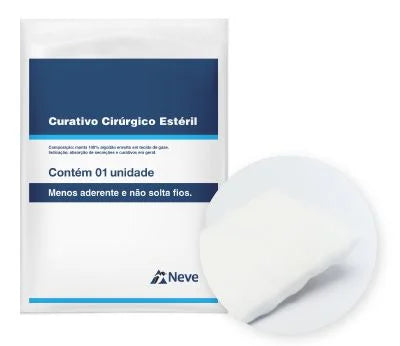 CURATIVO ALGODON CIRURG ESTERIL15X60 ABERTO NEVE